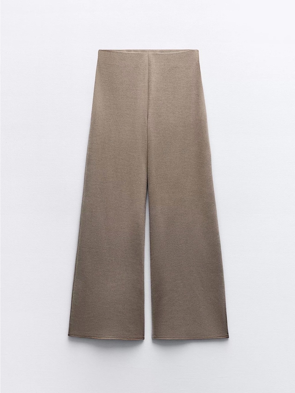 Piqué Soft Sleevless Top & Wide Leg Pant